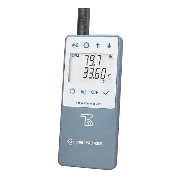 Temp/Humidity Data Logger w/Wireless Cap
